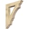 Ekena Millwork Balboa Traditional Rough Sawn Bracket, Douglas Fir, 6"W x 36"D x 44"H BKT06X36X44BOA01RDF - alternate 1